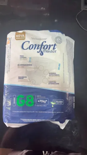 Fralda Adulto CONFORT MASTER (G-8-Unidades)