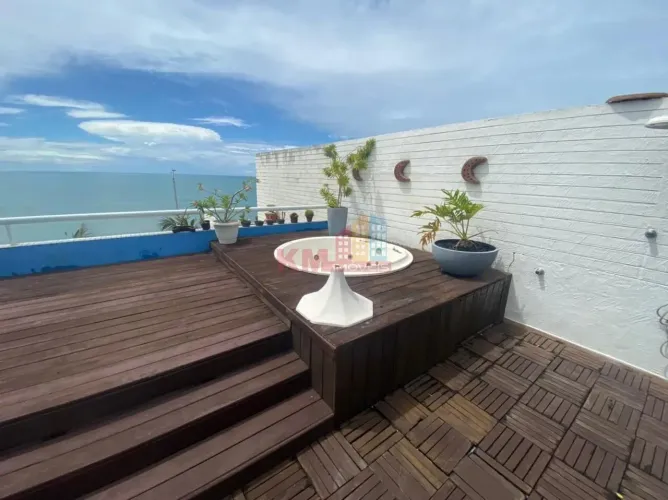 PONTA NEGRA BEACH RESIDENCE - Apartamento MOBILIADO com Terraço Panorâmico à Venda em Pont