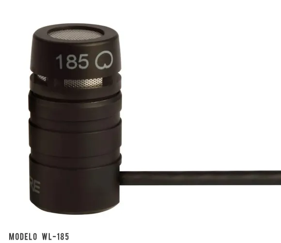 Microfone Lapela Original Shure Conector TA4F 4 pinos