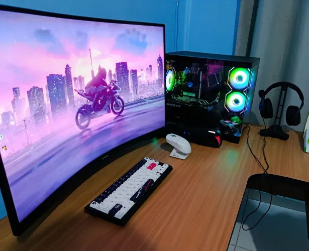 SETUP COMPLETO - RTX 4060 + i7 - 11700f + Monitor 32p165hz