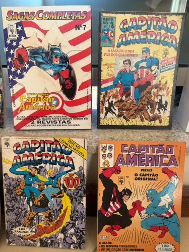 Coleção de Revistas Capitão América Marvel | Edições Especiais e Comemorativas