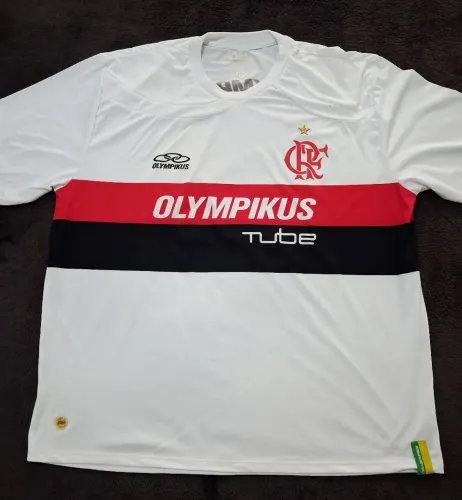 Camisa do Flamengo Original Olympikus branca 2009