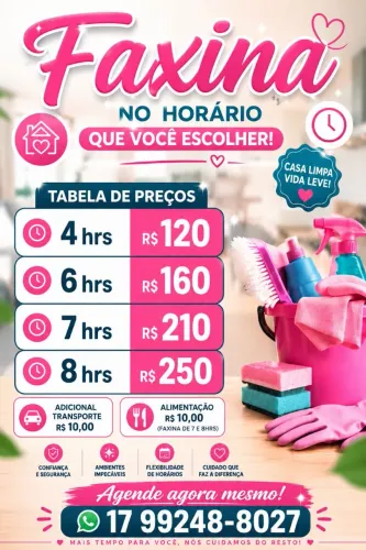 Faxineira/ Diarista 