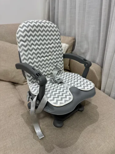 Cadeira de Alimentação Premium Baby Cloud Gray