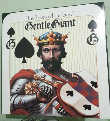 LP Gentle Giant - The Power and The Glory - Steven Wilson Remix Importado 180g Seminovo NM