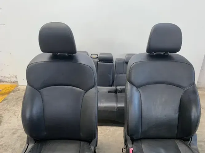 Jogo Banco Couro Subaru Forester 2013 2018 Preto