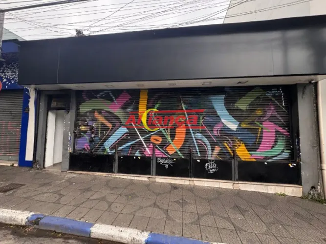 SALÃO COMERCIAL 180m² PARA LOCAÇÃO NO CENTRO - GUARULHOS/SP - R$ 9.000,00