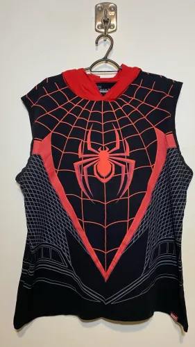 Camiseta regata masculina do homem-aranha miles Morales