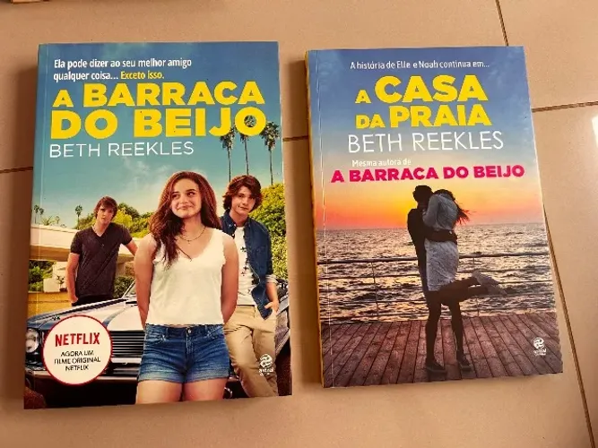 Combo livro a barraca do beijo + a casa de praia 