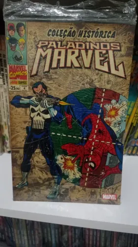 Combo HQs Coleção Histórica Marvel - Paladinos Marvel: vols. 3, 4 e 7