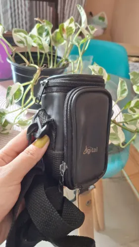 Case para câmera cybershot (são vintages, de segunda mão)