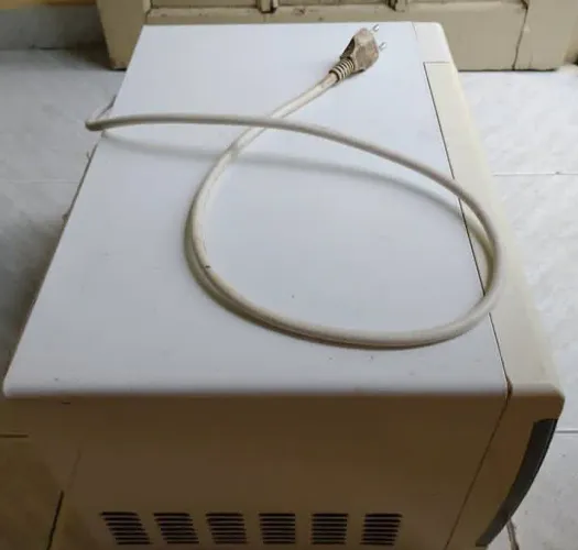 Microondas com defeito 