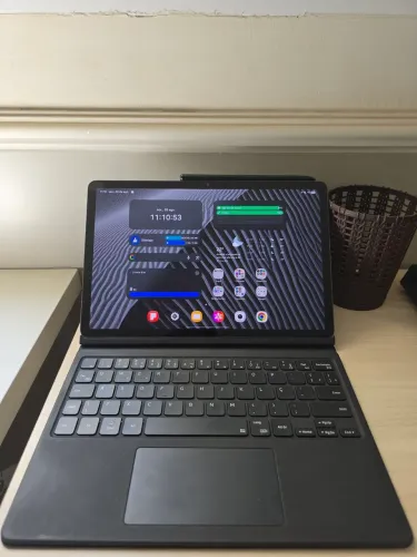 Tab S9 5G com capa teclado