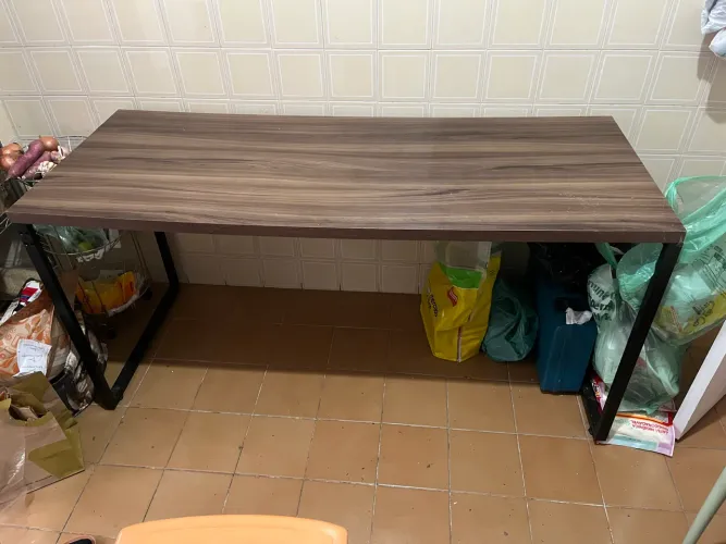 Mesa estilo industrial 