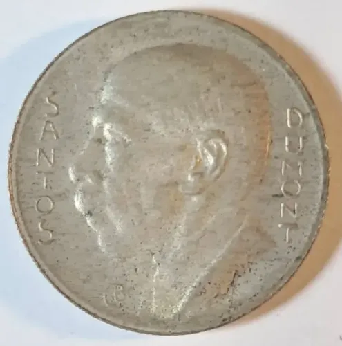 5.000 réis de 1936 Santos Dumont
