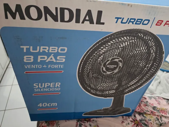Ventilador Mondial Turbo 40CM 8 pás