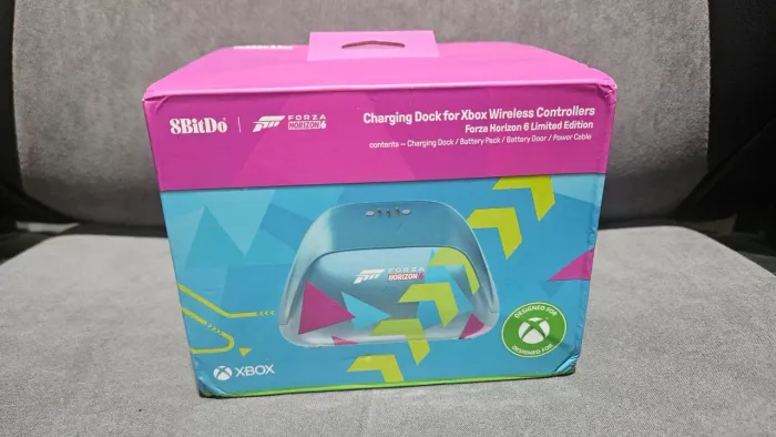 Carregador de controle xbox 8bit original edicao forza horizon 6 Novo Lacrado