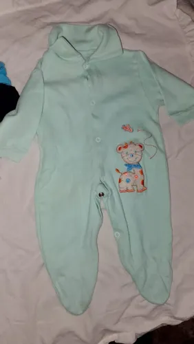 Kit 7 macacões menino tamanho P 