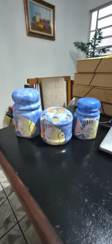 Kit banheiro peixinhos