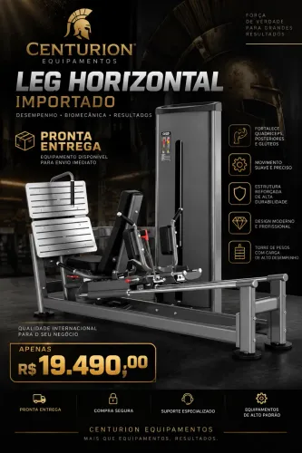 LEG HORIZONTAL para academia