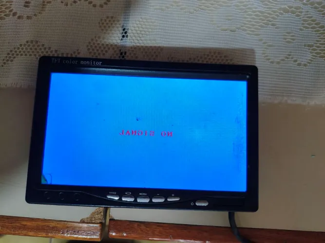 Monitor automotivo LCD TFT 