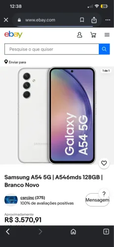 SAMSUMG A54 5G 