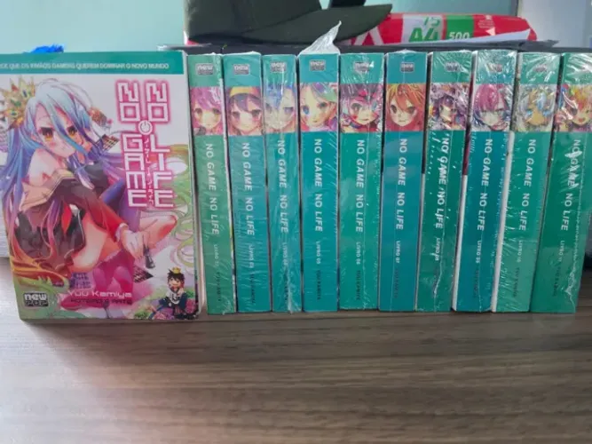 Light Novel No Game No Life Vol. 1 ao 11 - Excelente Estado!