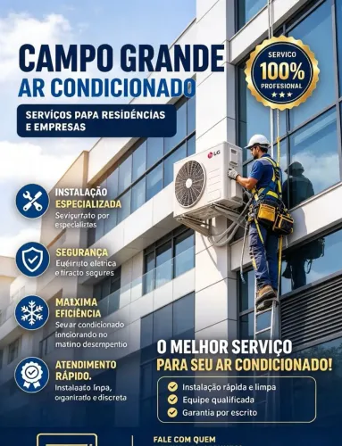 Instalação de ar condicionado