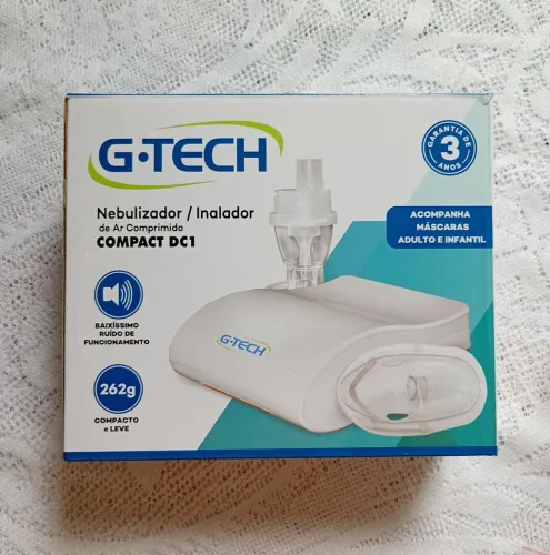 Inalador Nebulizador G Tech Compact DC1