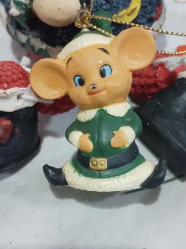 Natal enfeites de árvore de Natal vintage