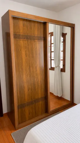 Guarda roupa casal 2 portas de correr