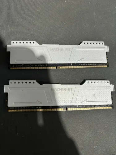 Memória pc ddr4 gamer machinist com dissipador