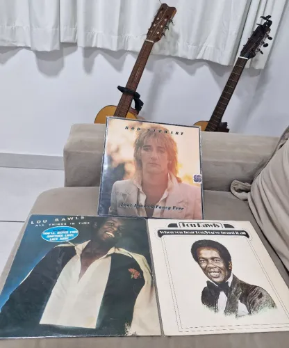 Vinil Rod Stewart Lou Rawls (2)