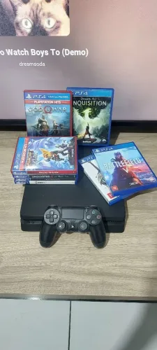 PS4 SLIM 1tb completo