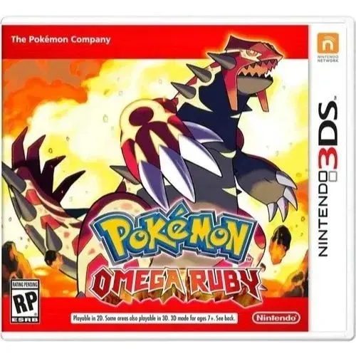 Pokémon Omega Ruby com Caixa.