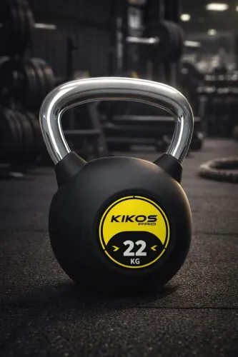 Kettlebell Rubber Kikos 22 Kg - Novo