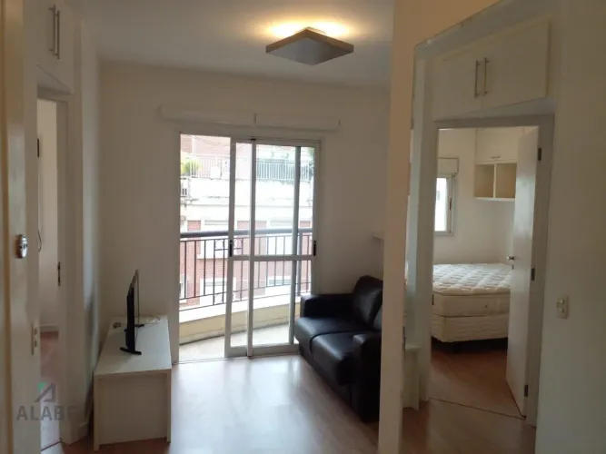 Apartamento Mobiliado para aluguel na Vila Nova Conceição, 37 m2, 1 quarto, 1 banheiro e 1