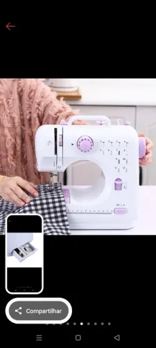 Vendo outro máquina de costura não faço entrega pegar no retorno do shopping Miramar 