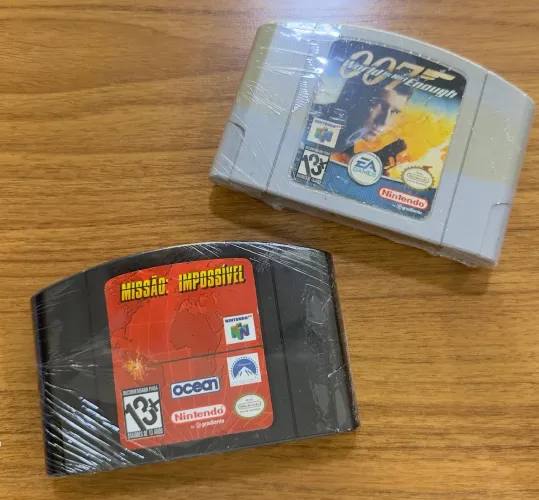 Missão impossível e 007 n 64 valor de cada 