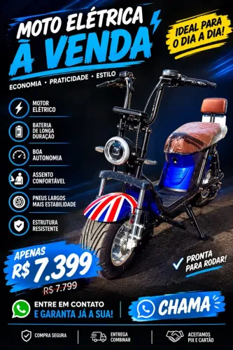 Scooter elétrica 2000w