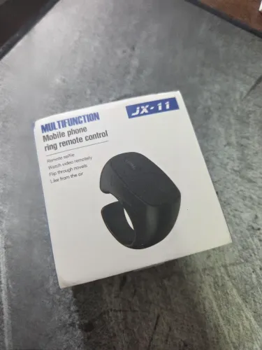 Mini controle remoto anel dedo jx 11