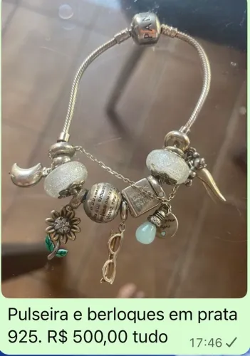 Pulseira em prata 925