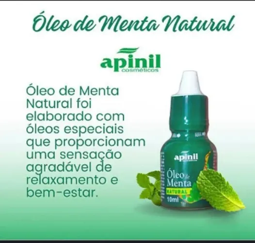 Óleo de Menta / 10 CAIXA com 36x unidade 
