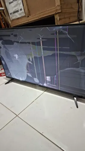 Tv, funciona, porém quebrou a tela