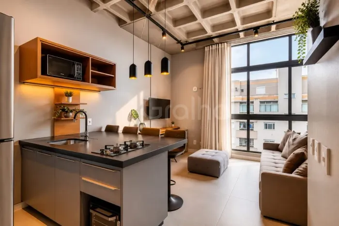 Estudio com 34,95m² 1 quarto em Canasvieiras.