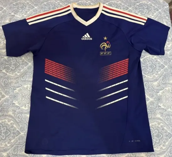 camisa adidas frança home 2010