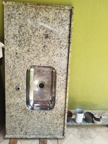 Pia de cozinha e tanque 