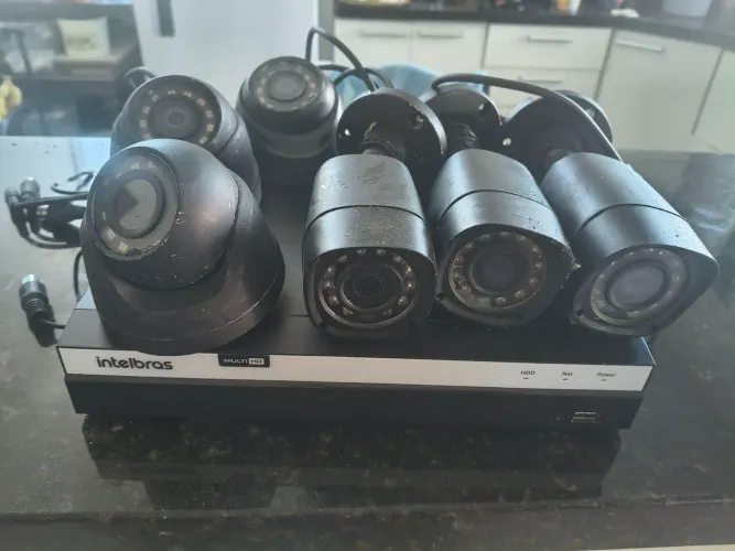 DVR Intelbras 8 canais