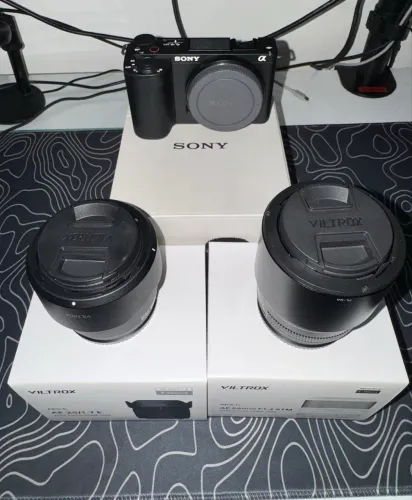 Sony zv-e 10 II + 2 lentes