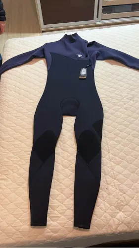 Roupa de borracha rip curl, vedada e sem zíper